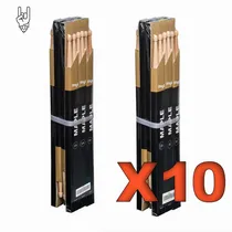Comprar Palillos Baquetas Bateria Stagg 5a 5b Madera Pack X10