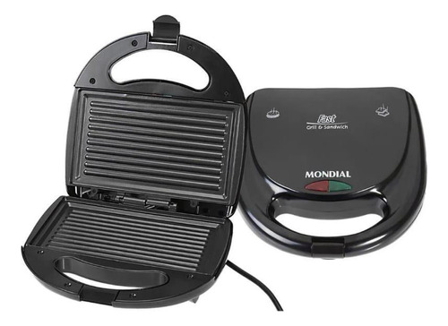 Grill E Sanduicheira Fast Mondial 127v