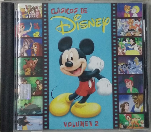 Cd  Disney 2 Sirenita Cenicienta Peter Pan Rey Leon Bambi