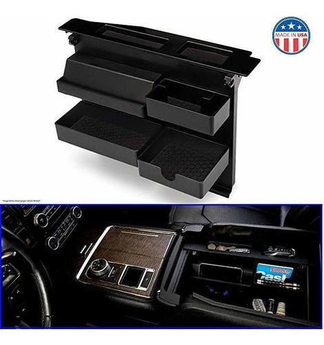 Saliente Center Console Organizador Para Ford Camiones Y Veh