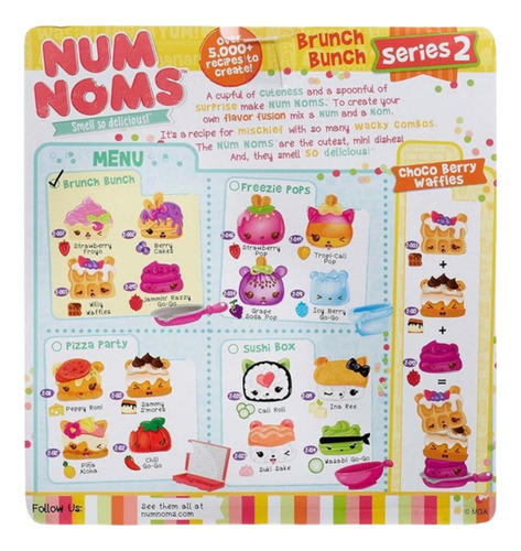 Num Noms Series 2 Brunch Bunch Conjunto De Brinquedos