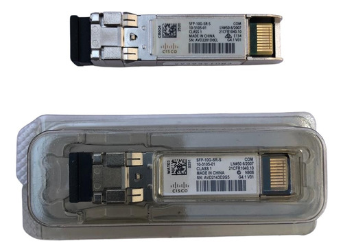 Transceiver Cisco Sfp-10g-sr-s Multimodo 10 Gigabitethernet