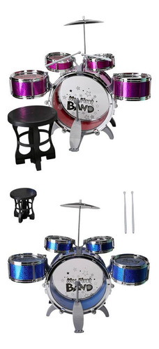 Juego De Batería De Jazz Para Niños, Instrumento De