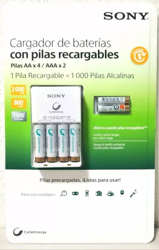 BATERIA AAA SONY RECARGABLE