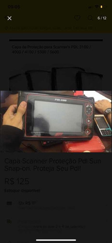 Imagem 6 de 12 de Scanner Automotivo - Capa Proteção Para Seu Scanner Pdl4000