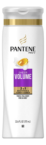 Pantene Pro-v - Champú Y Acondicionador 2 En 1, Volumen Tr.