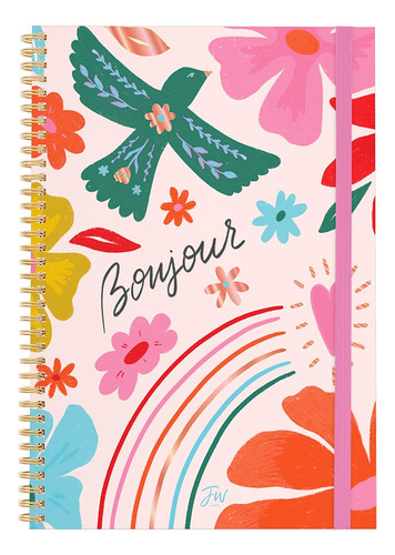 Cuaderno Fw A4 Premium 96 Hojas Happy 1