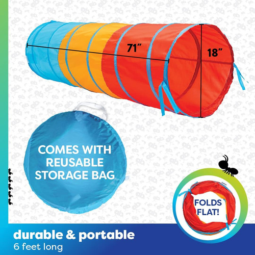 Flybar Antsy Pants Play Tunnel - Túnel De Juego Para Que Los