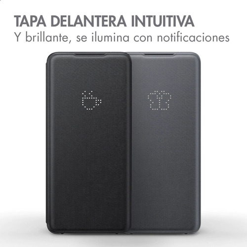 Imagen 4 de 7 de Funda Led Wallet Cover Samsung Galaxy S20 Ultra 5g