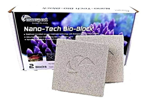 Maxspect Nano-tech Bio-block- 2 Pcs - Mídia Biológica