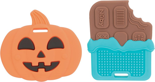 Mordedor Nuby All De Silicona Con Barra De Chocolate Y Calab