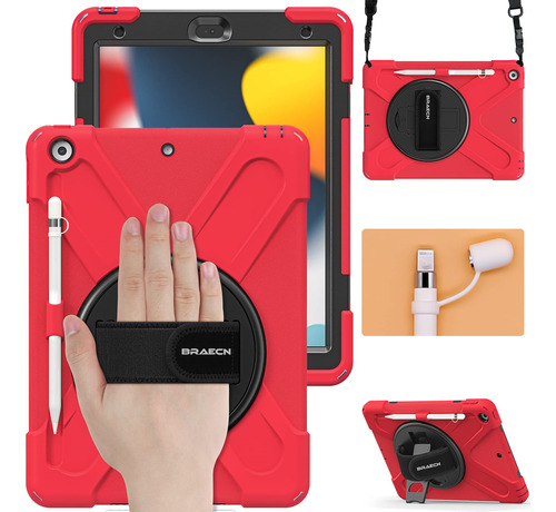 Braecn Funda Para iPad De 9ª/8ª/7ª Generacion, Funda Para Ip