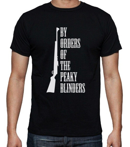 Remera Peaky Blinders By Orders (negra) Ideas Mvd