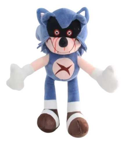 Peluche Sonic Punto Exe Erizo Azul Videojuego Calidad A1