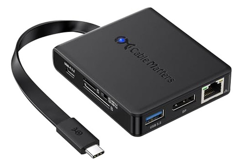 Cable Matters 8-en-1 Usb C Hub Displayport 1.4, Usb C Dock