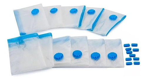 Kit 10 Sacos Organizadores A Vacuo Vacuum Bag