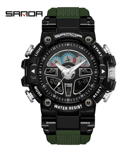 Relojes Impermeables Sanda Electronics Chronograph