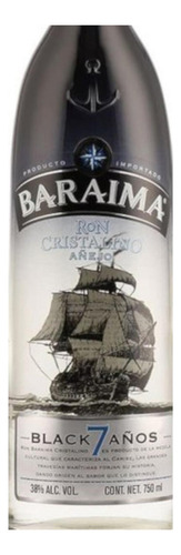 Pack De 2 Ron Baraima Black Añejo Cristalino 7 Años 750 Ml