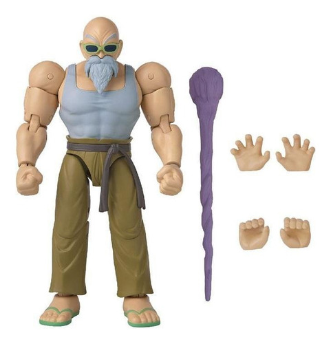 Boneco Dragon Ball Stars Master Roshi - Fun Divirta-se