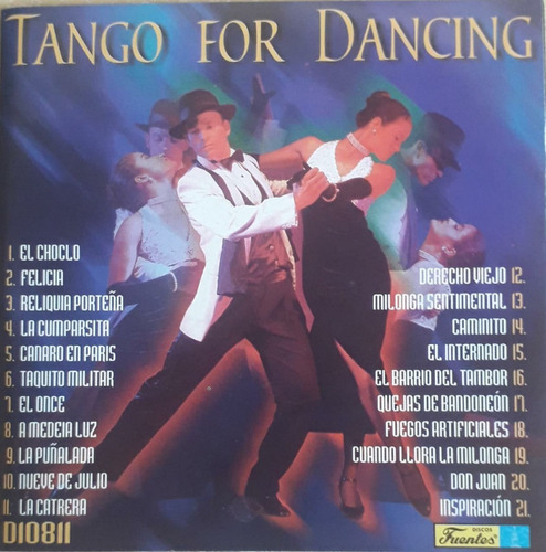 Tango For Dancing  -cd Imp. Nuevo