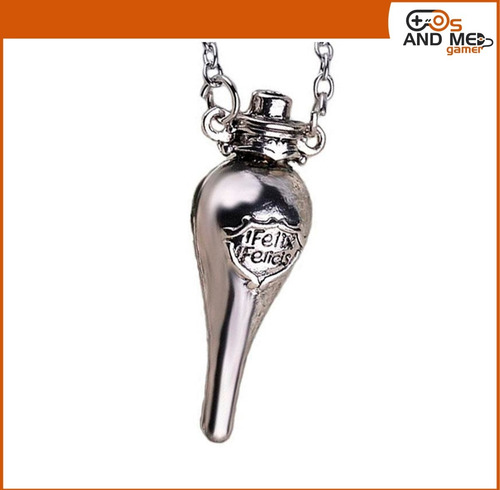 Collar Dije Colgante Harry Potter Felix Felicis Magia Nuevo