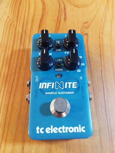 Pedal De Efecto Tc Electronic Infinite Sample Sustainer