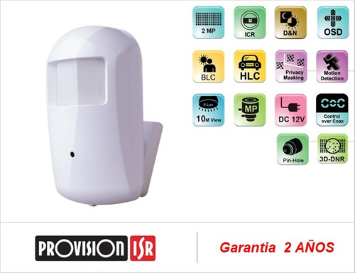 Provision Camara De Seguridad Hidden Iv-390ahd37+ (sumcom