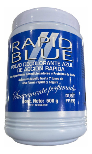 Decolorante Rapid Blue 500gr 100% Original 