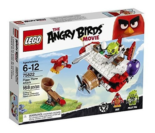 Lego Angry Birds 75822 Kit De Construccion De Ataque De Avio