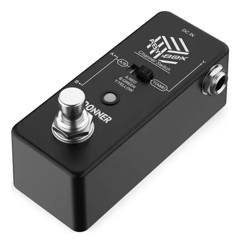 Aby Box Line Selector Ab Switch Mini Pedal De Efectos D...