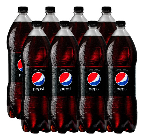 Refresco Pepsi Black 2 L X8