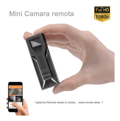 Mini Camara Wifi Vigila Desde Tu Celular Estes Donde Estes
