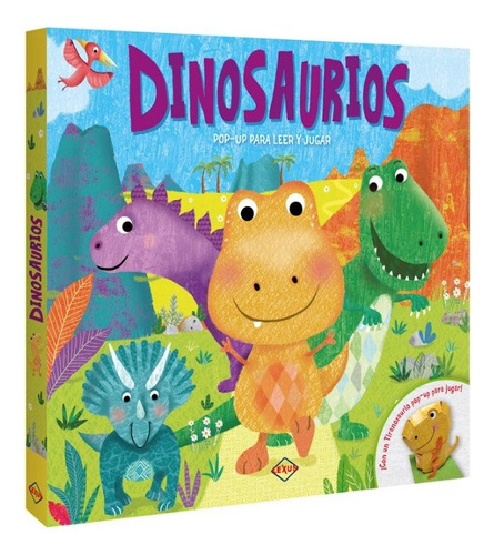 Libro Pasta Dura Dinosaurios Pop Up Play 