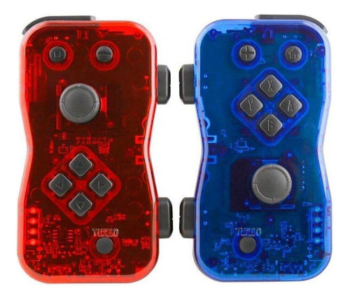 Dualies Joy-con Nyko Para Nintendo Switch Rojo/ Azul Color Rojo/Azul