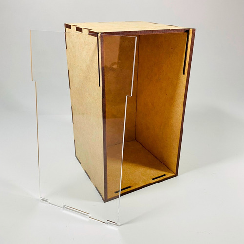 Imagen 4 de 10 de Caja Para Termo Mdf Tapa Acrilico Regalo Detalle Recuerdo