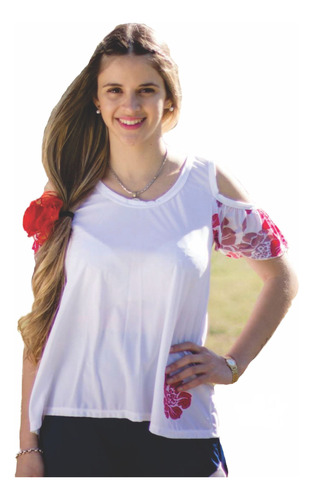 Remera Manawee Mujer Musculosa Hippie Boho Chic