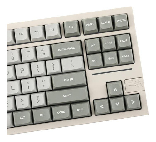 Teclado Mecanico Epomaker Feker Galaxy80, ARGB, Switch Mable White, White
