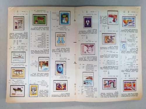 Libro Catálogo Sellos Postales Argentina 1988 (Usado)