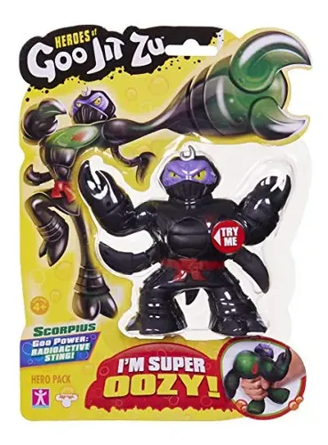 Boneco De Ação Heroes Of Goo Jit Zu Oozy Scorpion Scorpius