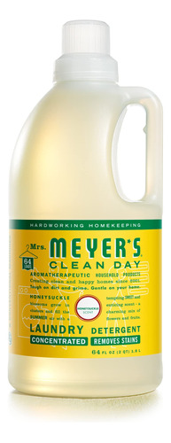 Mrs. Meyers Clean Day - Detergente Líquido Para Lavar Ropa.