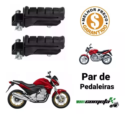 Pedaleira Moto cbx 250 Twister cb 300R cbx 200 Strada Titan 150