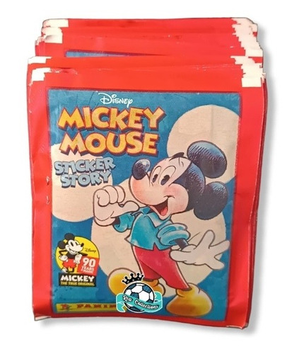 50 Sobres De Mickey Mouse 90 Años Panini
