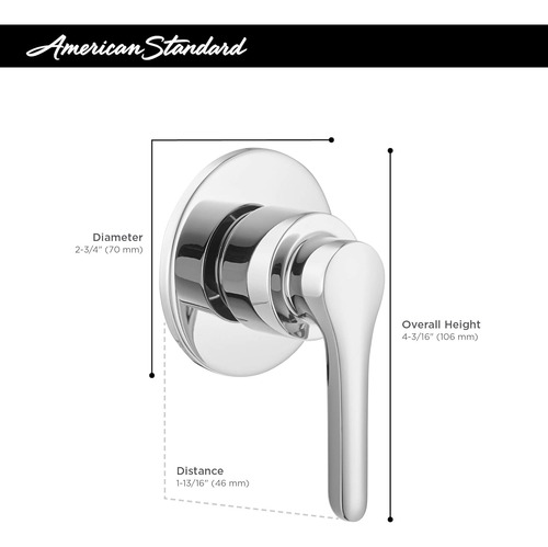 American Standard T105430.295 Studio S Kit De Embellecedor D