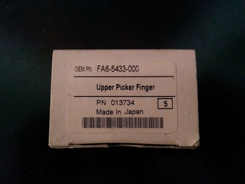 Imagen 2 de 4 de Uñas Superiores Para Fotocopiadoras Canon