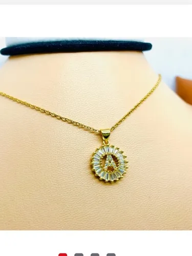Cadena Oro Chino Dije De Letra