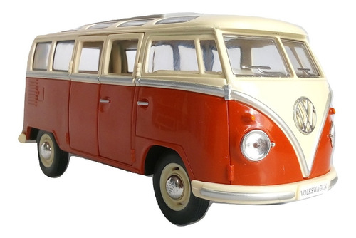 Vw Combi 1962 Esc: 1/24 Kinsmart Autos Escala Coleccion