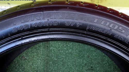 Llanta 245 40 18 Bridgestone Turanza T005 Runflat Mf 572 (Usado)