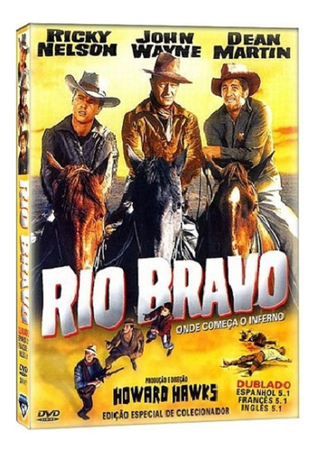 Rio Bravo, Onde Começa O Inferno / John Wayne / Dvd3707