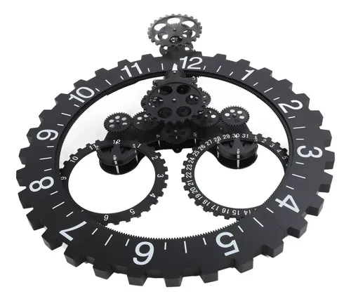 Reloj De Engranajes Mecánico De Estilo Europeo Retro