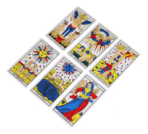 Kit Cartas Tarot Joker Marsella + 4 Esferas De Limpieza